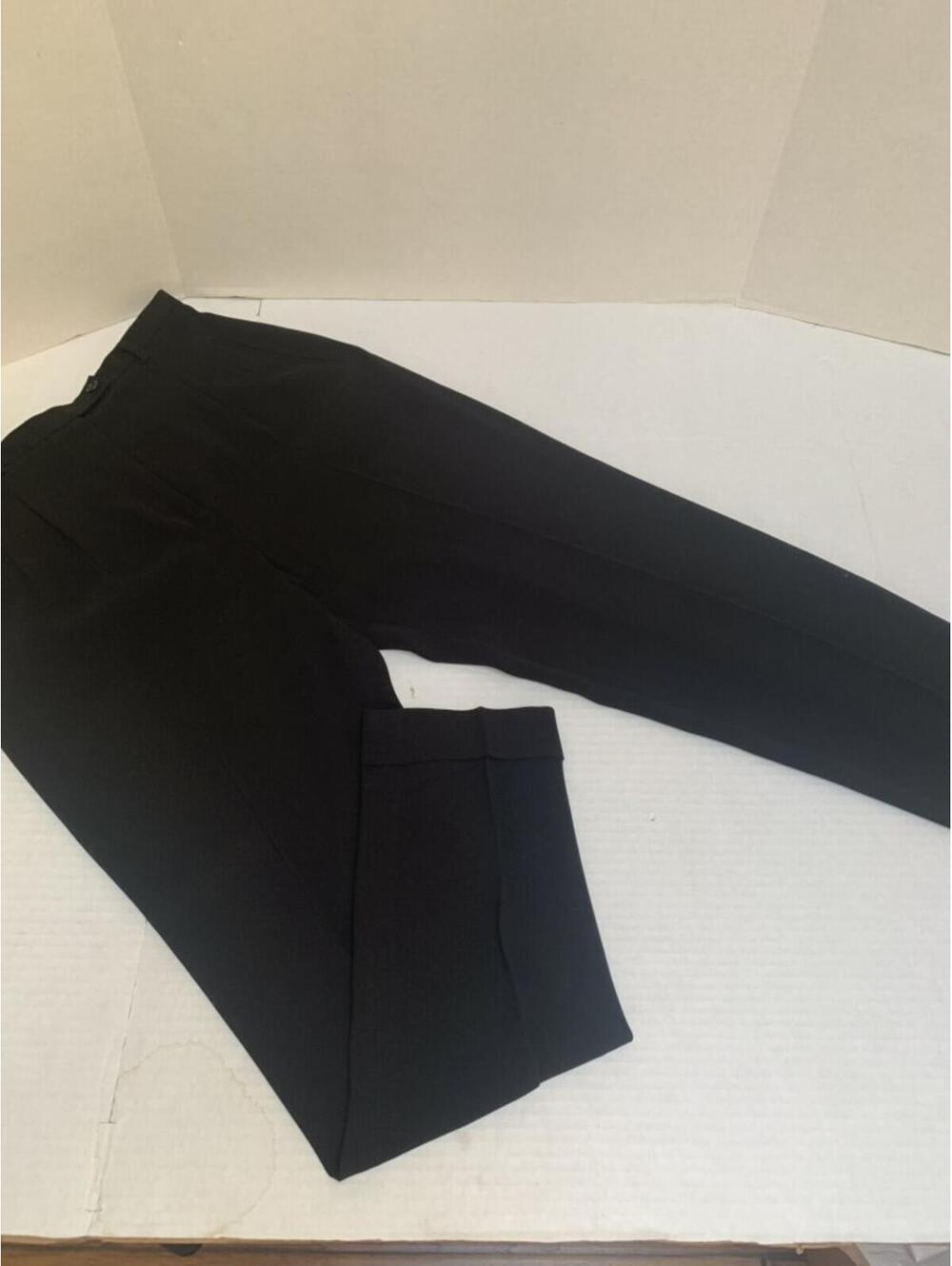 Vintage Tahari Womans Black Size 10 Trousers Pants Dress